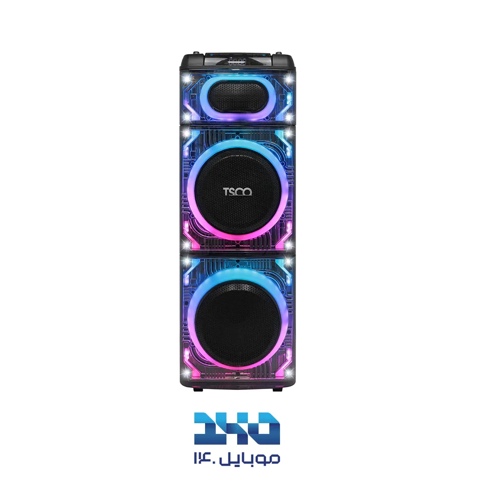 اسپیکر ایستاده تسکو مدل THM S1021 با میکروفون بی‌سیم