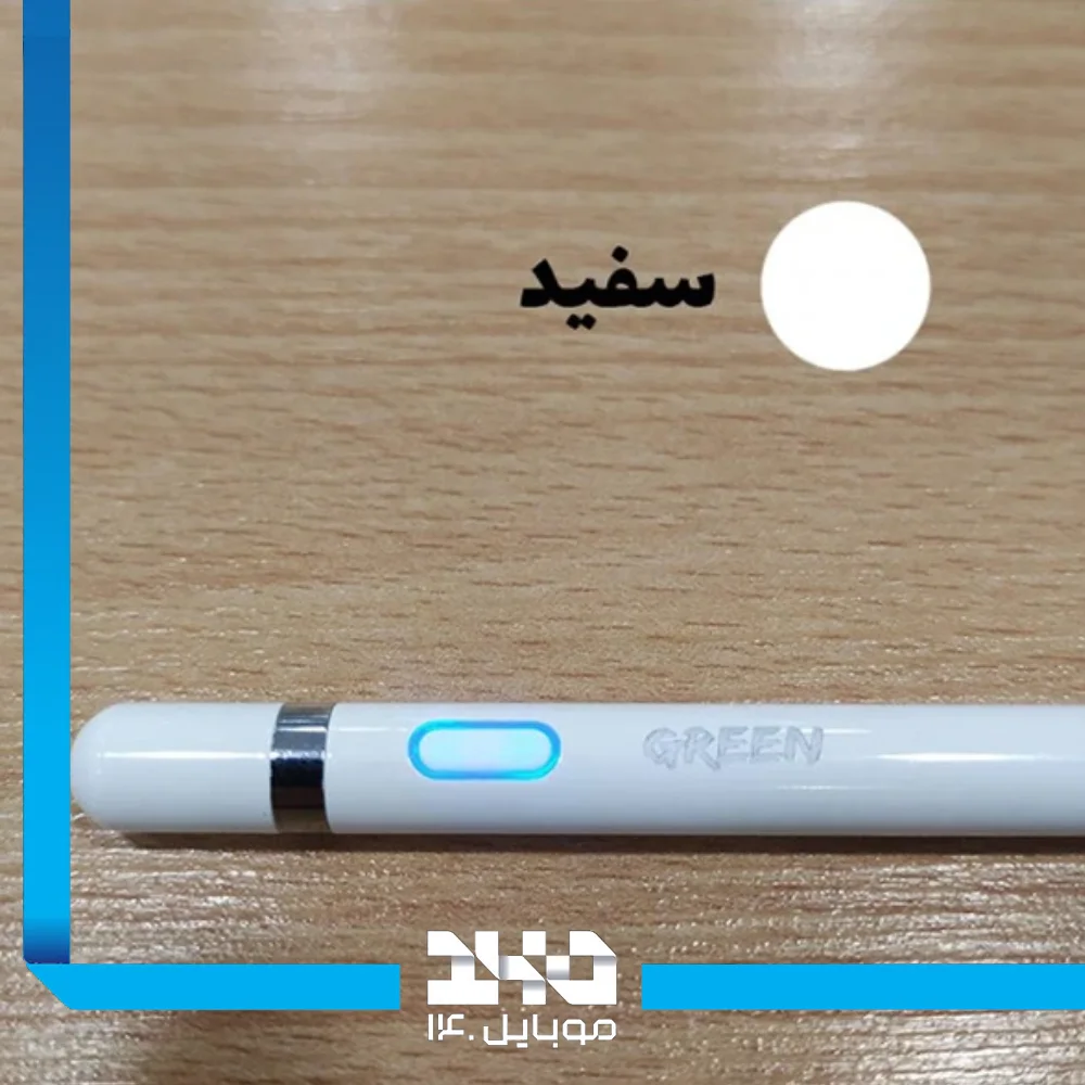 قلم لمسی گرین لاین مدل (Universal Touch Pen) با باتری 100mAh و نوک 1.45 میلیمتر