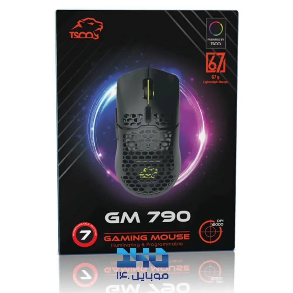ماوس گیمینگ باسیم تسکو مدل GM 790