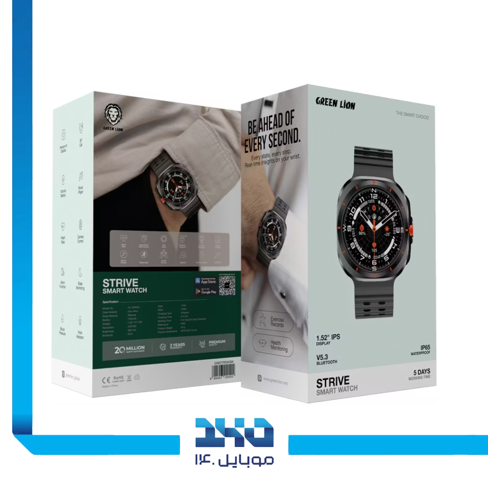 ساعت هوشمند گرین لاین مدل Strive