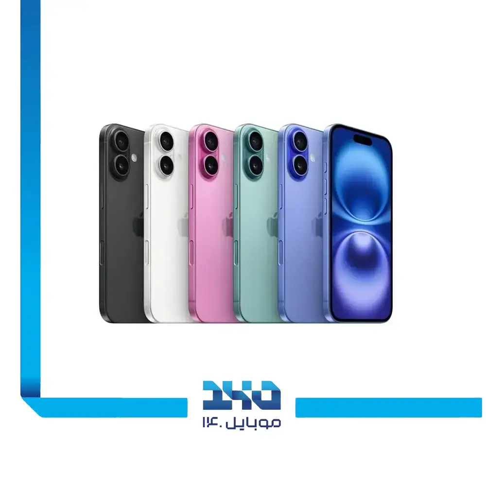 گوشی موبایل اپل مدل iPhone 16 ظرفیت 256 گیگابایت رم 8 گیگابایت - نان اکتیو | پارت نامبر ZA/A