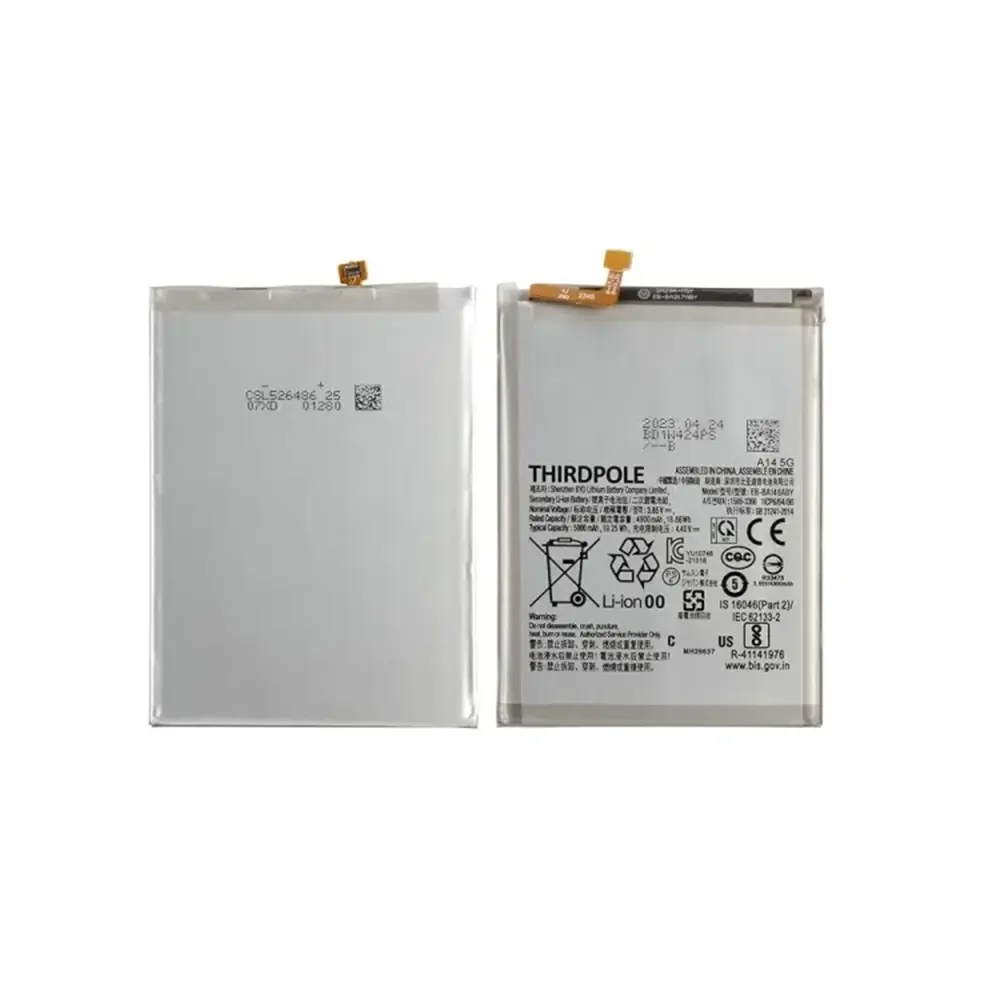باتری گوشی سامسونگ گلکسی A14 5G ظرفیت 5000 میلیآمپر مدل (EB-BA146ABY) | اصل