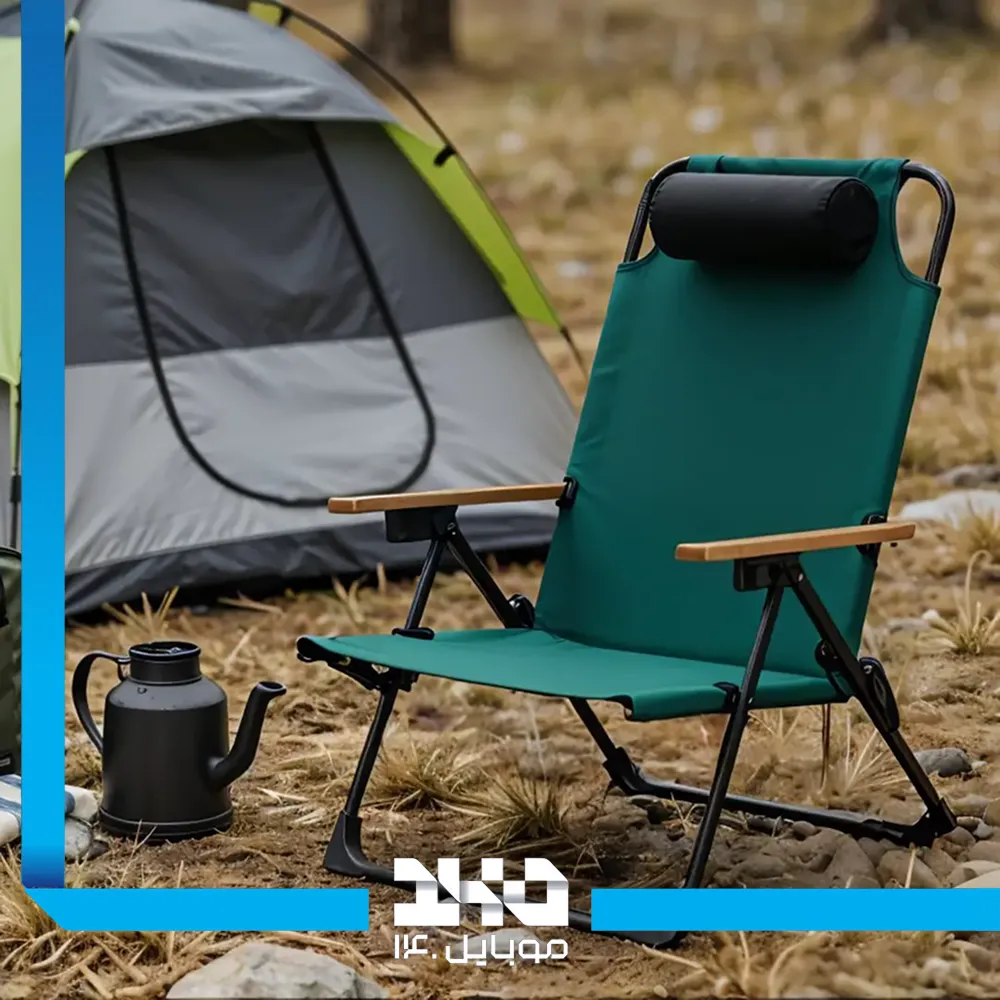 صندلی کمپینگ گرین لاین مدل Coast Adjustable Camping Chair