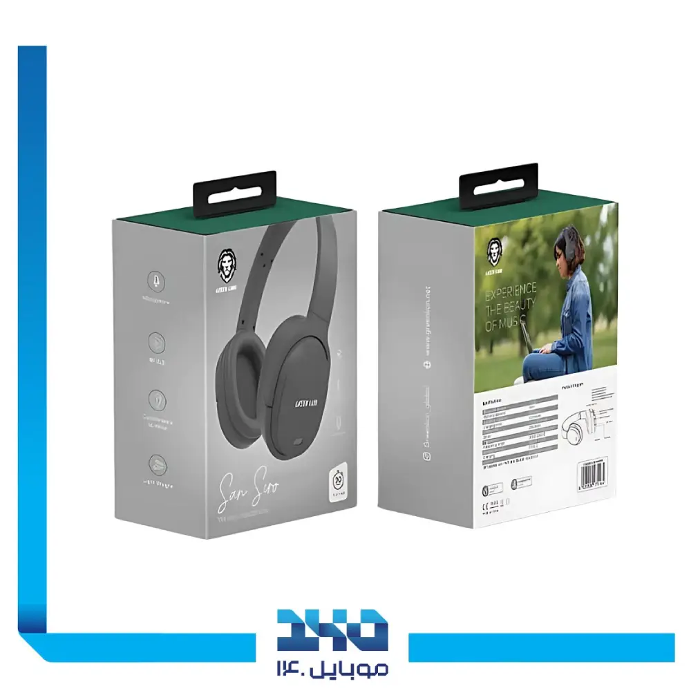 هدفون بلوتوثی گرین لاین مدل San Siro