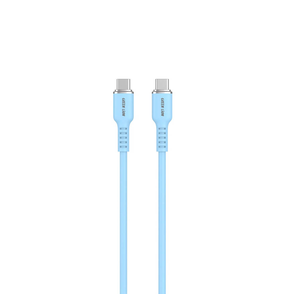 کابل USB-C به USB-C سیلیکونی گرین لاین