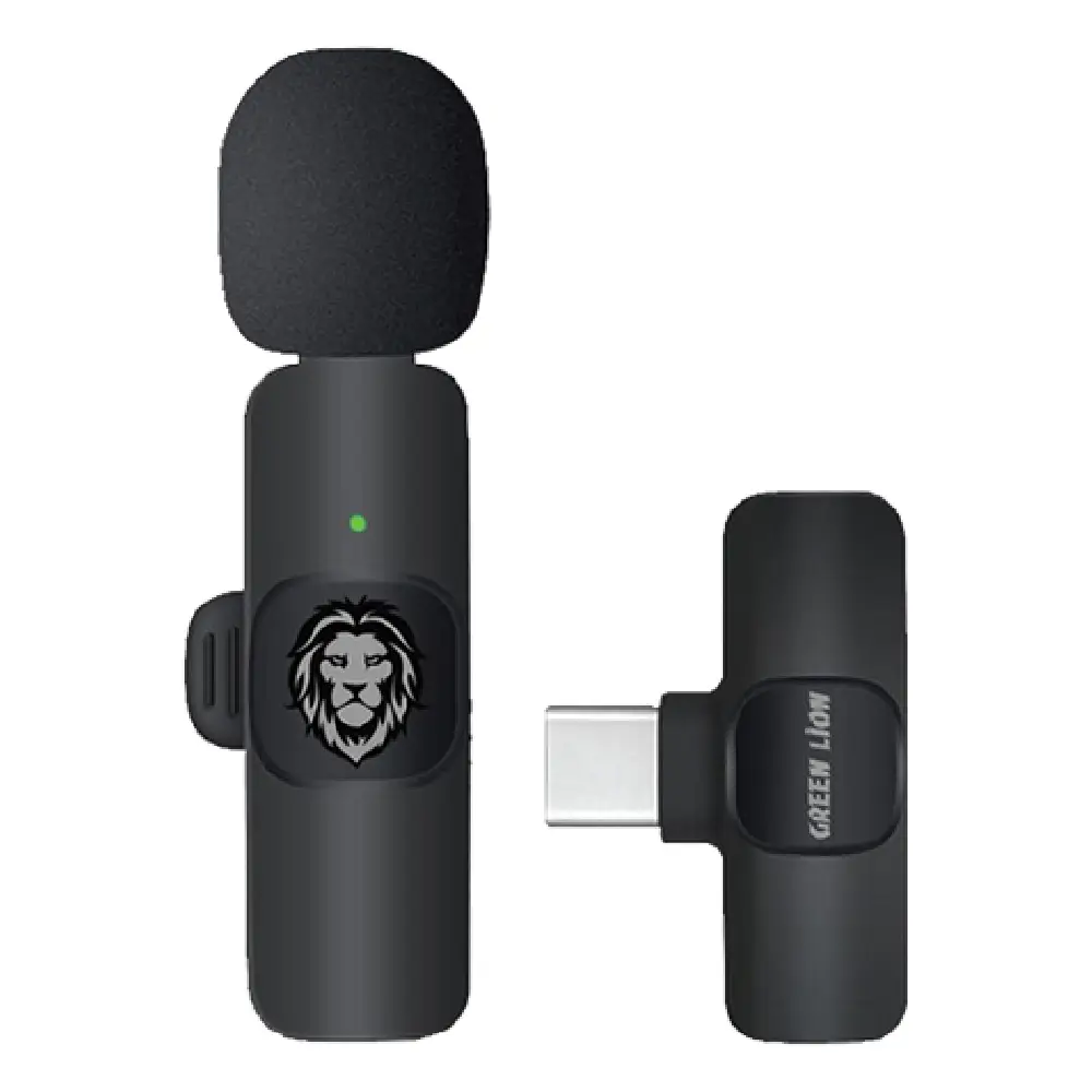 میکروفون بیسیم گرین لاین مدل Solo Wireless GNSOLOWMICBK (تایپ سی) | 1 به 1