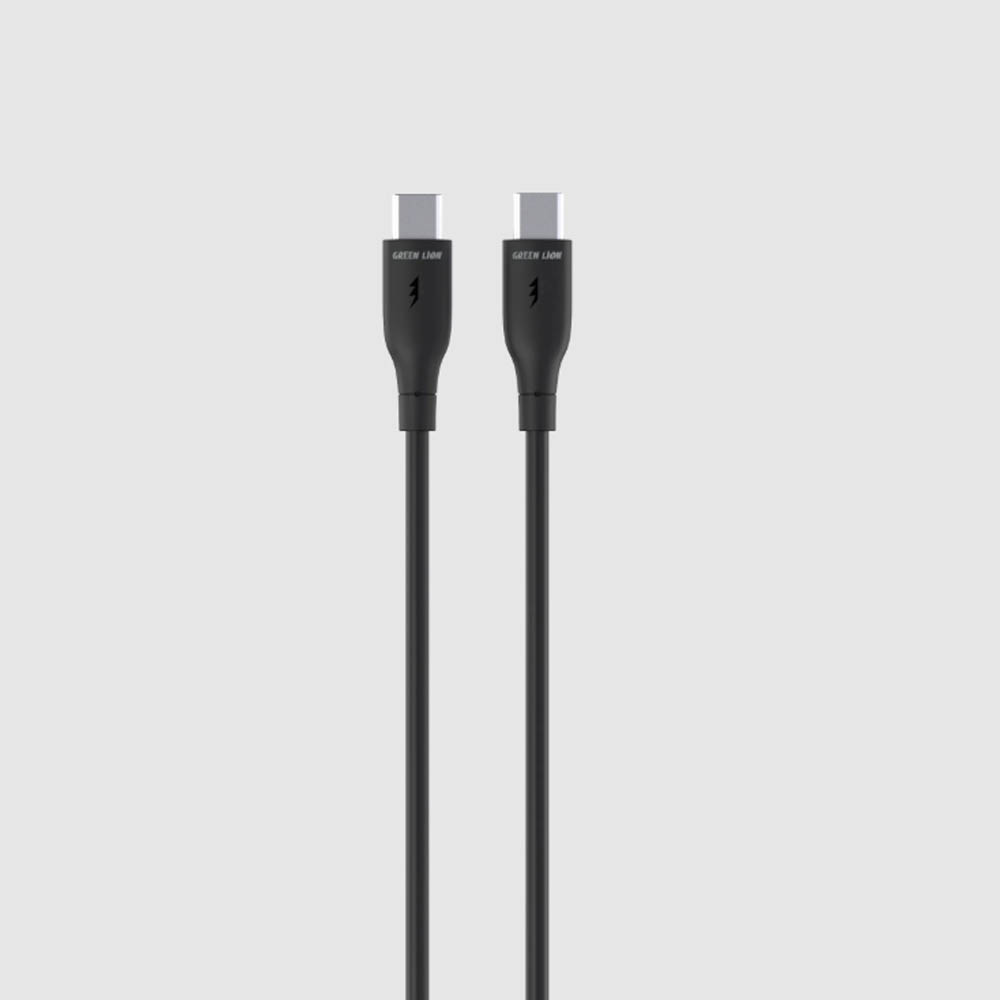کابل شارژ USB-C به USB-C گرین لاین مدل (PVC) 1 متری