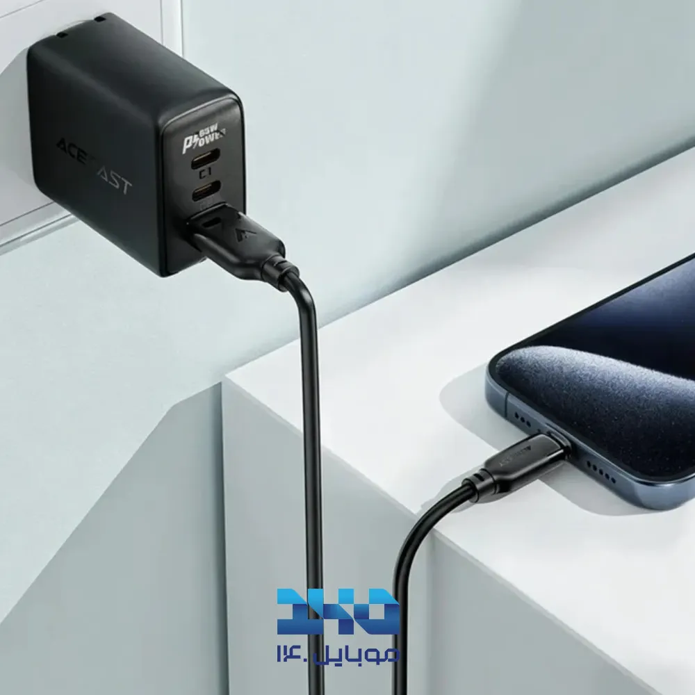کابل تبدیل USB به لایتنینگ ایس فست مدل C16-06 طول 2 متر