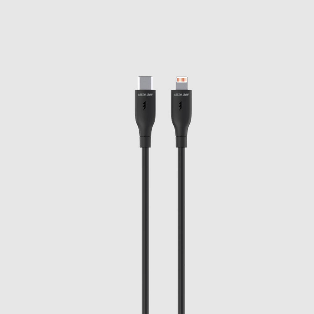 کابل تبدیل USB-C به لایتنینگ گرین لاین مدل (PVC) 1 متری