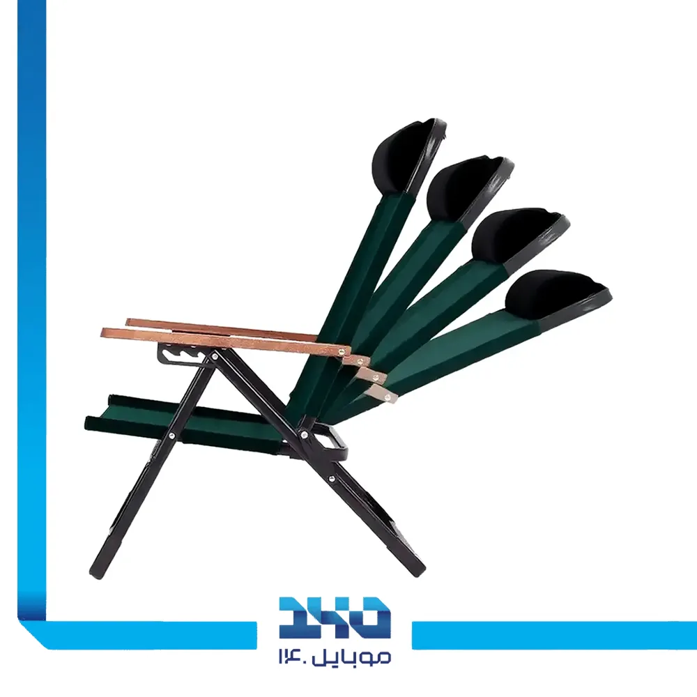صندلی کمپینگ گرین لاین مدل Coast Adjustable Camping Chair