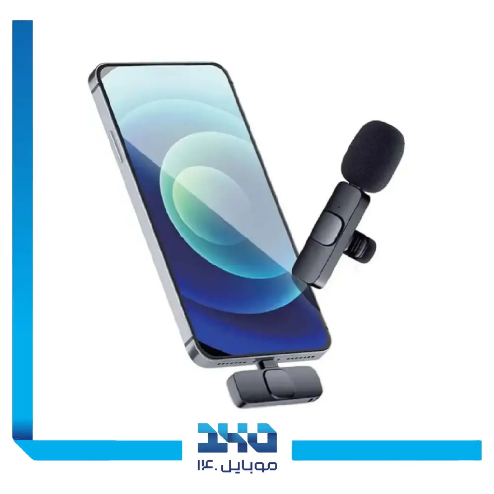 میکروفون یقه‌ای مدل Wireless K8
