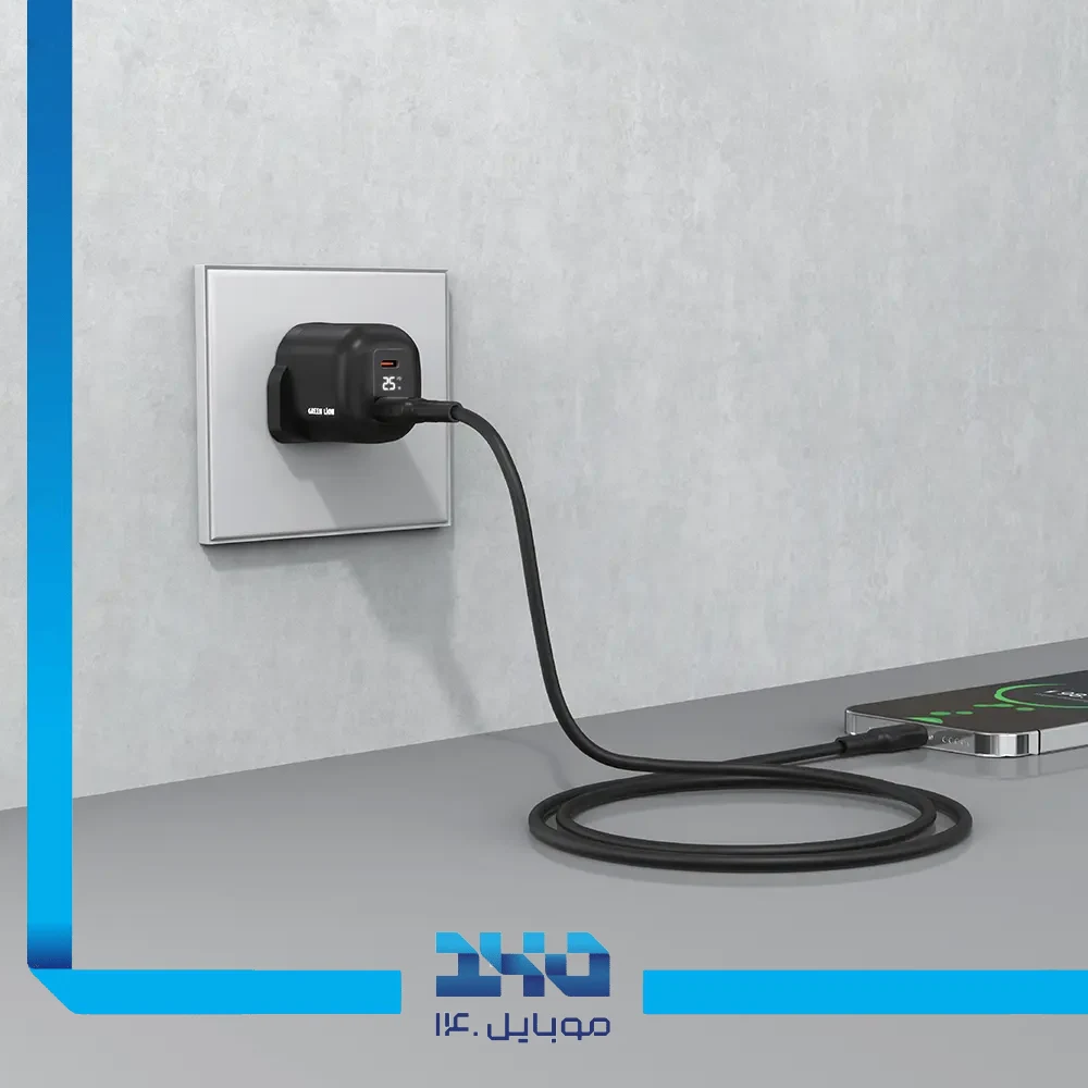 شارژر دیواری 25 وات گرین لاین مدل Q-Series