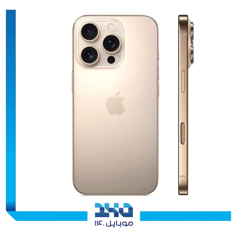 گوشی موبایل اپل مدل iPhone 16 Pro ظرفیت 256 گیگابایت رم 8 گیگابایت - نان اکتیو | پارت نامبر ZA/A