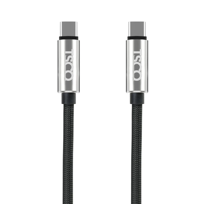 کابل شارژ دو سر USB-C تسکو مدل TCPD 715 طول 1.2 متر