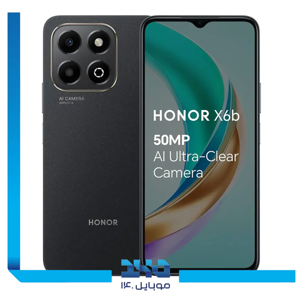 گوشی موبایل آنر مدل X6b ظرفیت 128 گیگابایت رم 6 گیگابایت