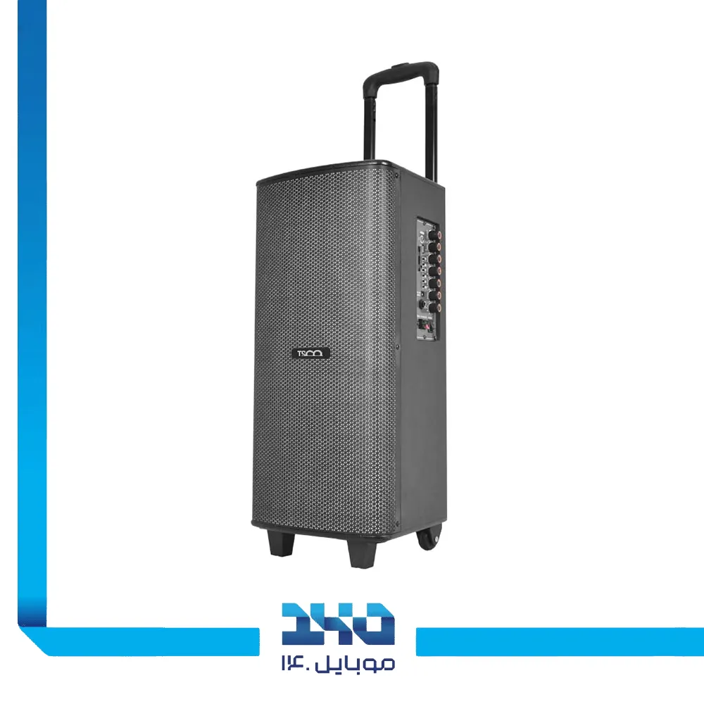 اسپیکر ترولی قابل‌حمل تسکو مدل (TS 1915) ‌به‌همراه میکروفون