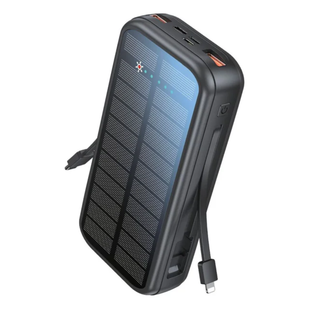 پاوربانک گرین لاین مدل PD20W Solar 2 ظرفیت 16000 میلی آمپر