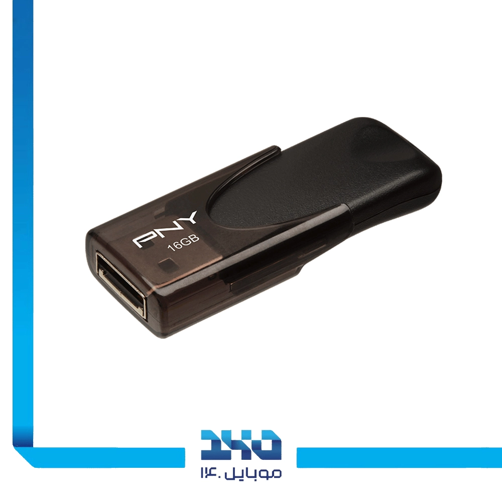 فلش مموری پی ان وای مدل Attache 4 ظرفیت 16 گیگابایت با رابط USB 2.0