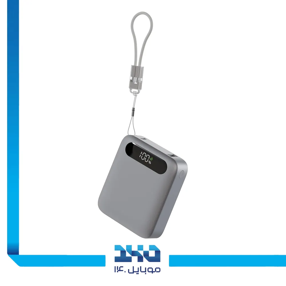 پاوربانک گرین لاین مدل Zuno ظرفیت 10000 میلی آمپر ساعت