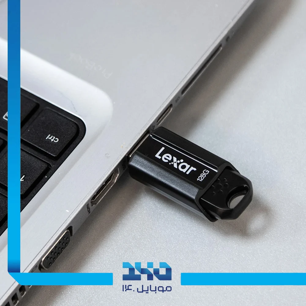 فلش مموری لکسار مدل (Jump Drive S80) ظرفیت 128 گیگابایت