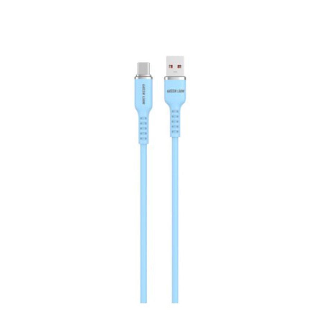 کابل USB-A به USB-C گرین لاین با روکش سیلیکونی