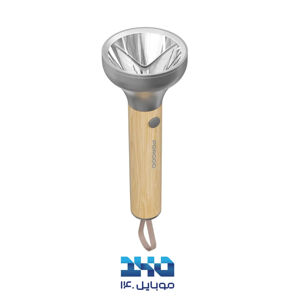چراغ قوه چوبی پرودو مدل Birch 190 با لامپ LED