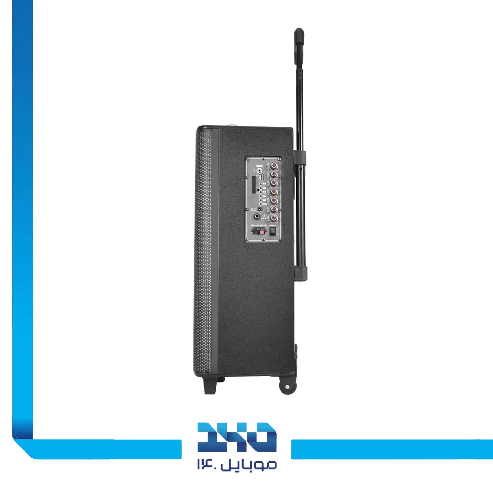اسپیکر ترولی قابل‌حمل تسکو مدل (TS 1915) ‌به‌همراه میکروفون