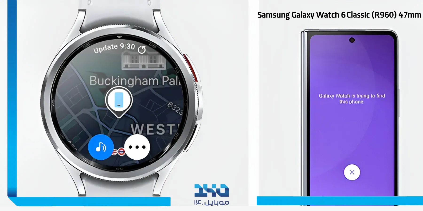 ویژگیها و سنسورهای گلکسی واچ 6