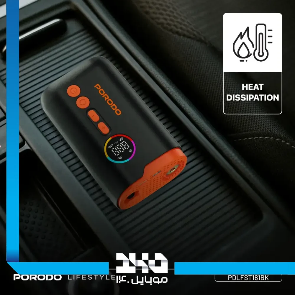 پمپ باد خودرو پرودو مدل PDLFST181BK