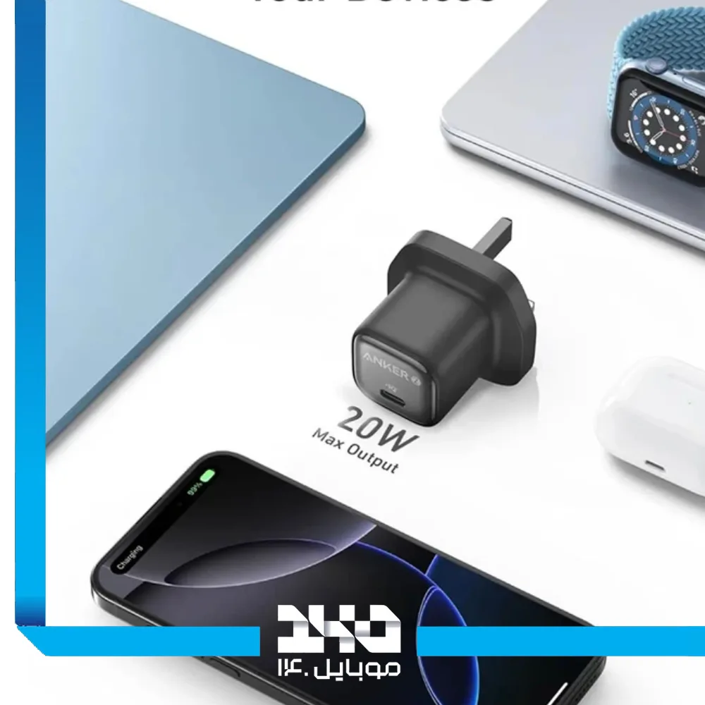 شارژر دیواری انکر 20 وات مدل A2699