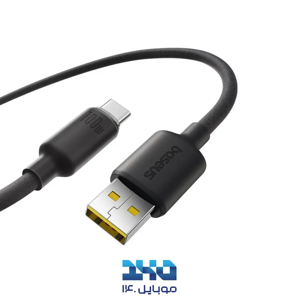 کابل تبدیل USB به USB-C بیسوس مدل E0426800 طول 1 متر
