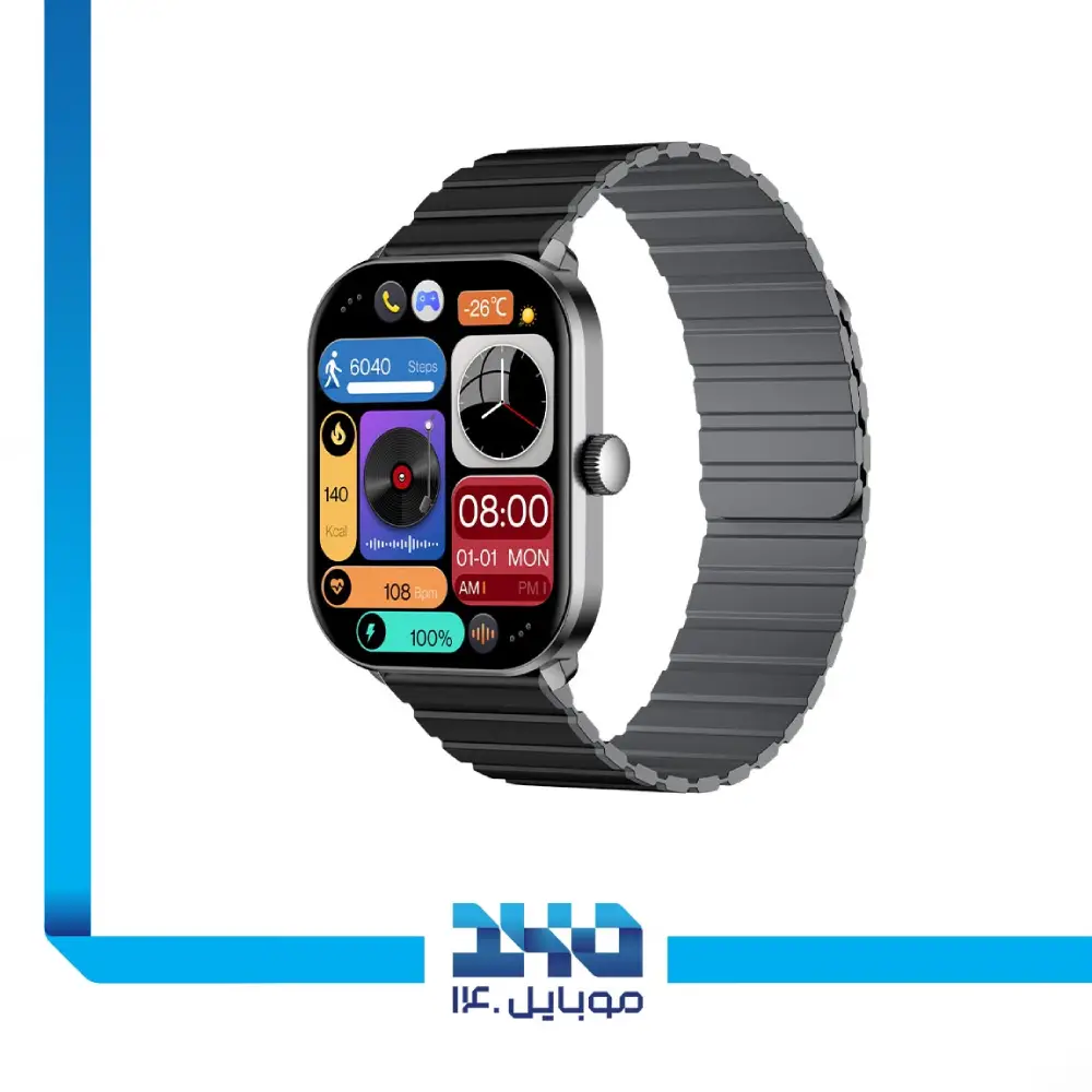 ساعت هوشمند گلوریمی مدل GS1 Pro | دارای بند اضافه