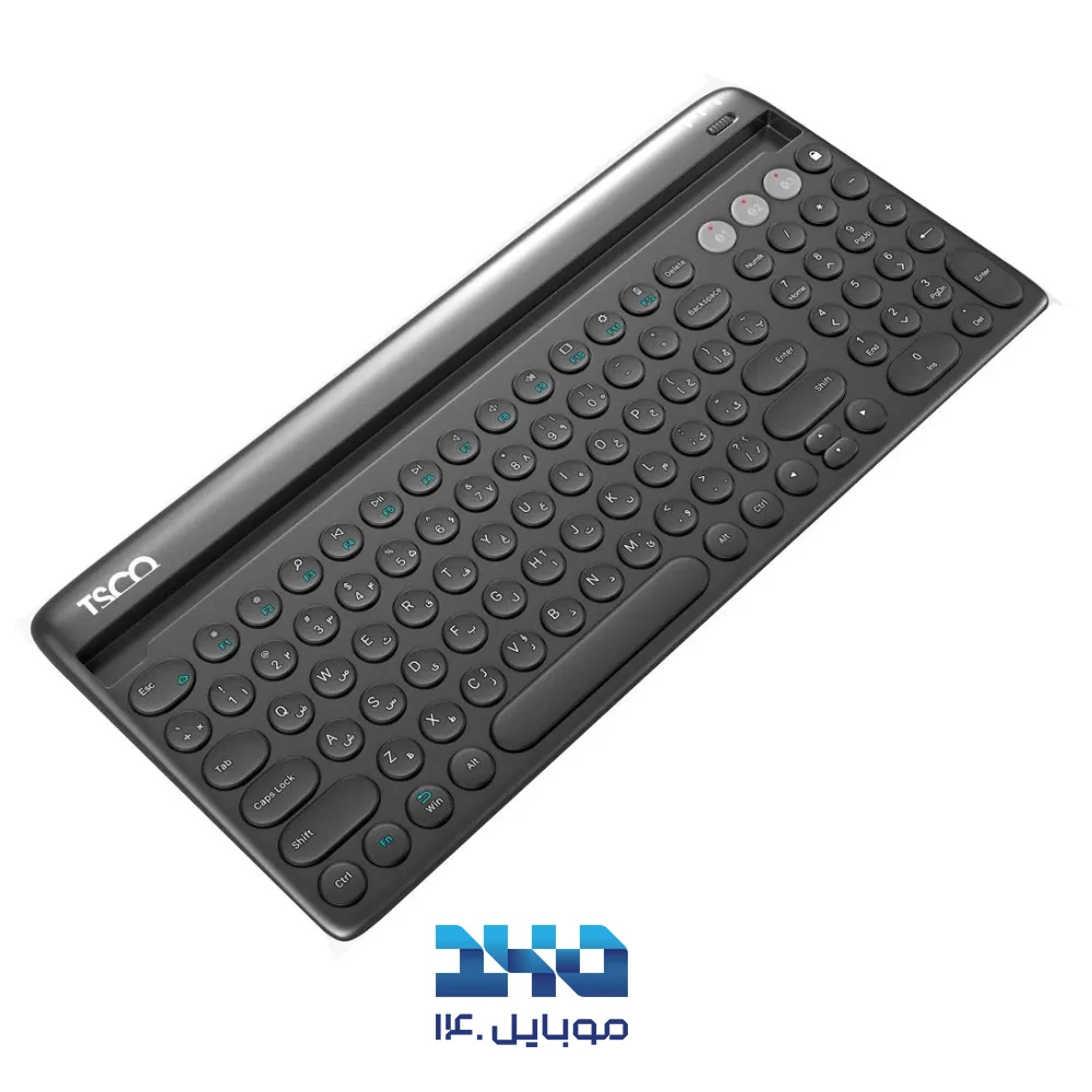 کیبورد بی‌سیم تسکو مدل TK 7322 BT