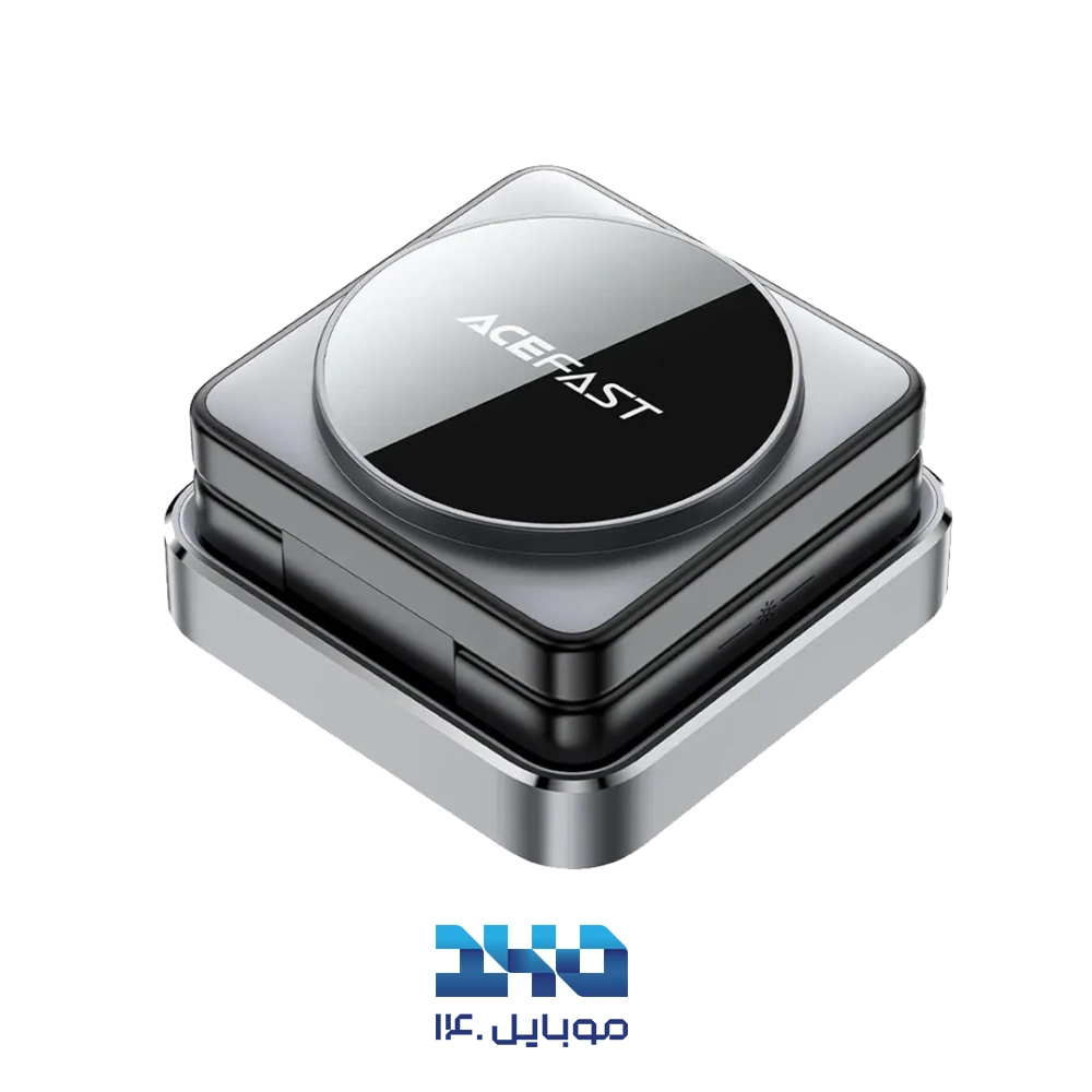 استند شارژر وایرلس سه‌کاره مگنتی ایس فست مدل E20 با قابلیت شارژ اپل واچ