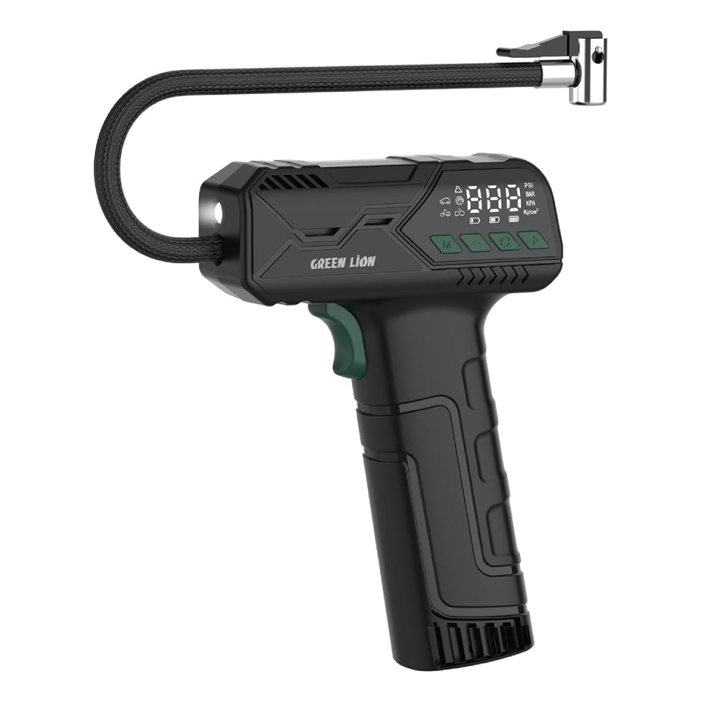 پمپ باد خودرو قابل حمل گرین لاین مدل Hyper Air