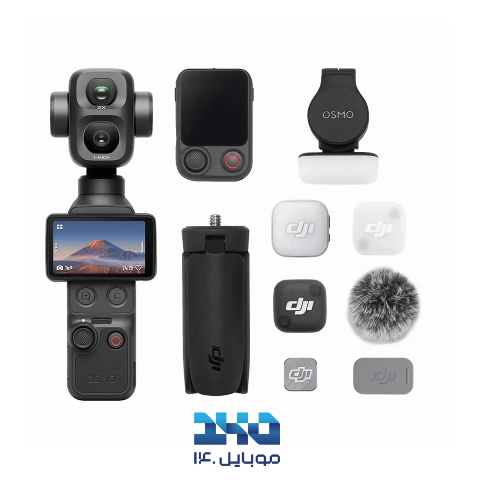 دوربین فیلمبرداری گیمبالدار دی جی آی مدل Osmo Pocket 4P