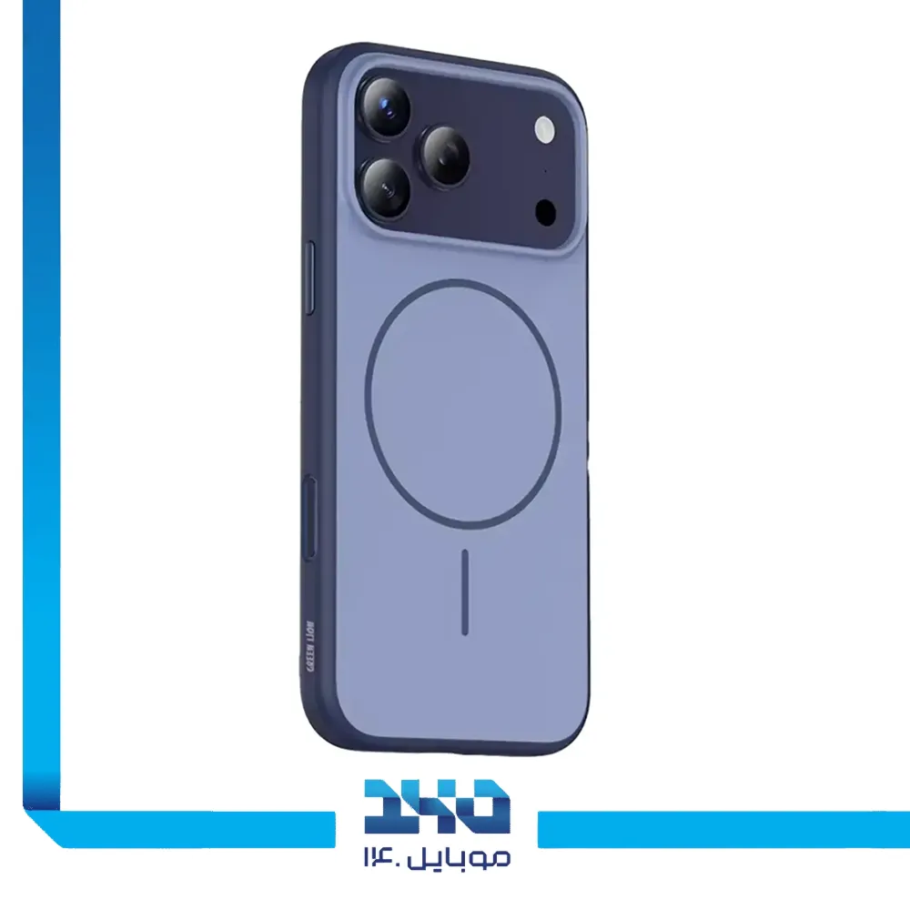 قاب گوشی آیفون 17 پرو مدل Green Lion Patric MagSafe Premium Matte Finish مات