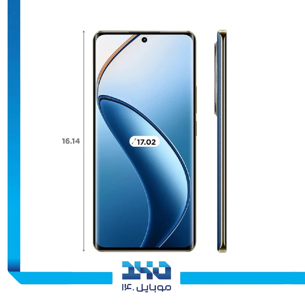 گوشی موبایل ریلمی مدل Realme 12 Plus 5G ظرفیت 512 گیگابایت رم 12 گیگابایت
