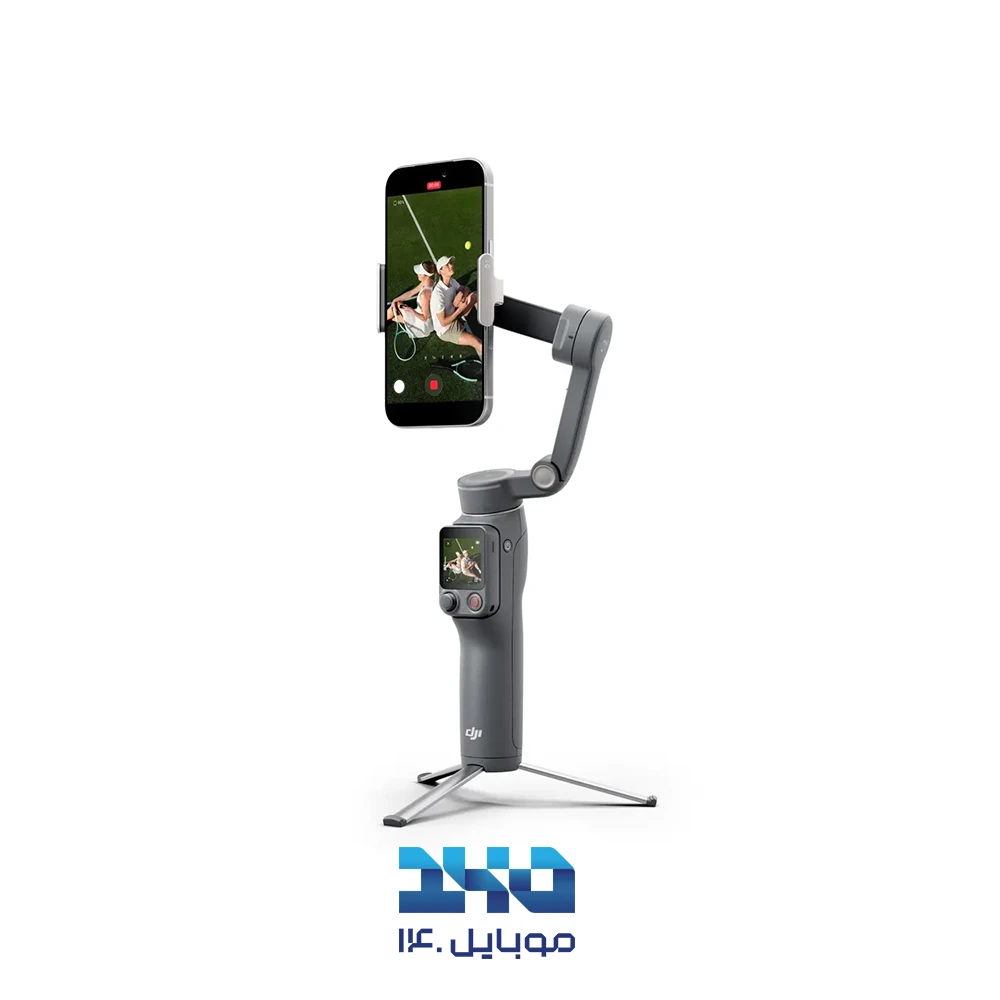 گیمبال دی‌جی‌آی مدل Osmo Mobile 8P به همراه میکروفون DJI Mic Mini 2