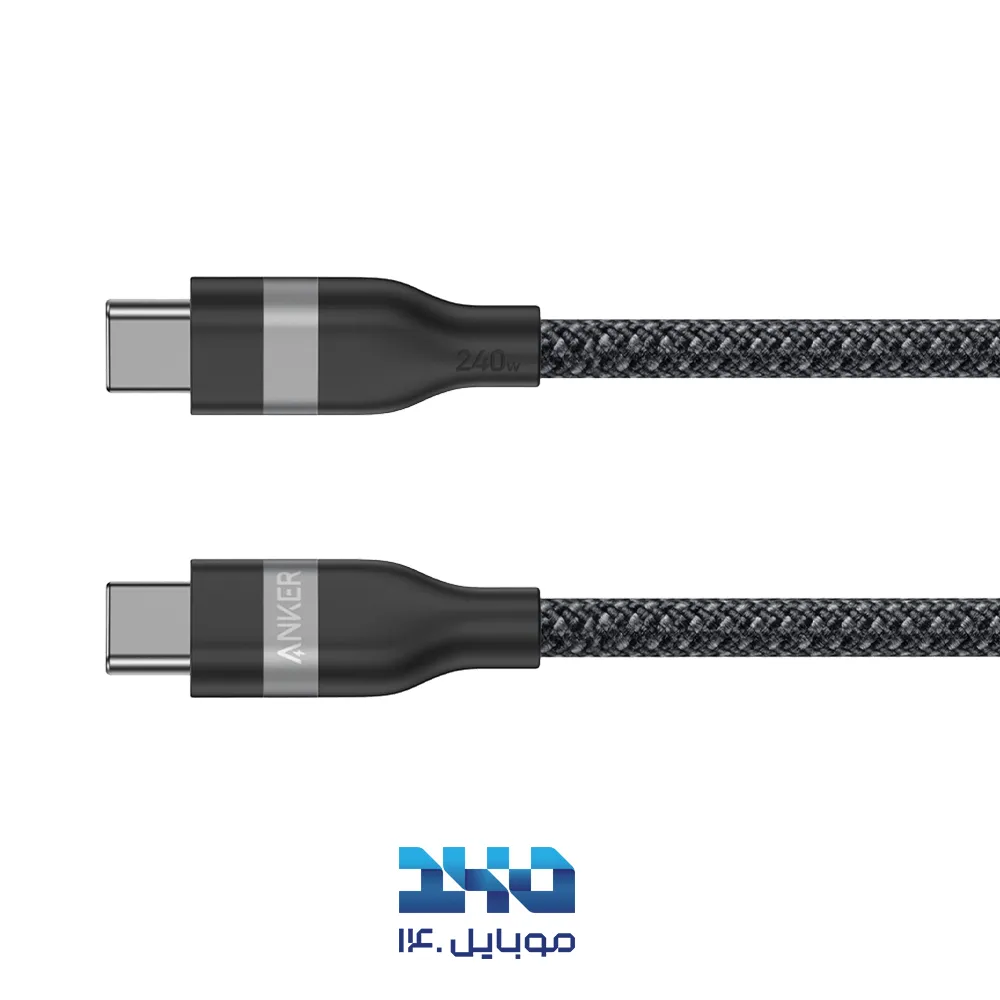 کابل شارژ USB-C به USB-C انکر مدل A82E2 با طول 0.9 متر