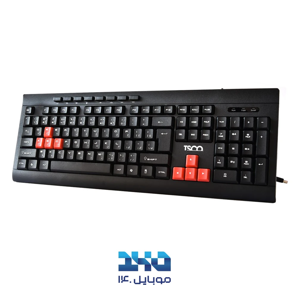 کیبورد باسیم تسکو مدل TK 8003