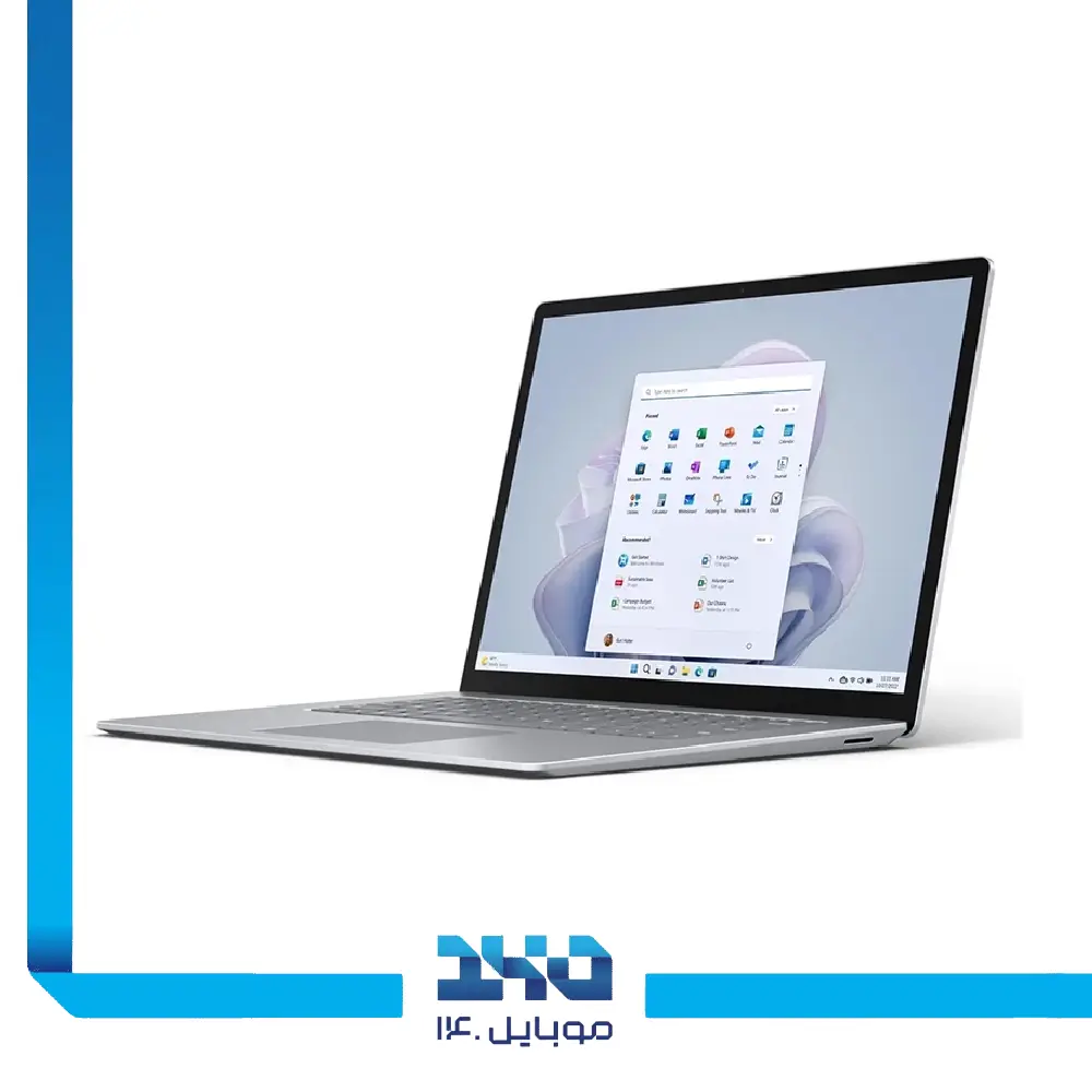 لپ تاپ مایکروسافت 15 اینچی مدل Surface Laptop 5 i7 1255U 8GB 512GB Intel Iris Xe