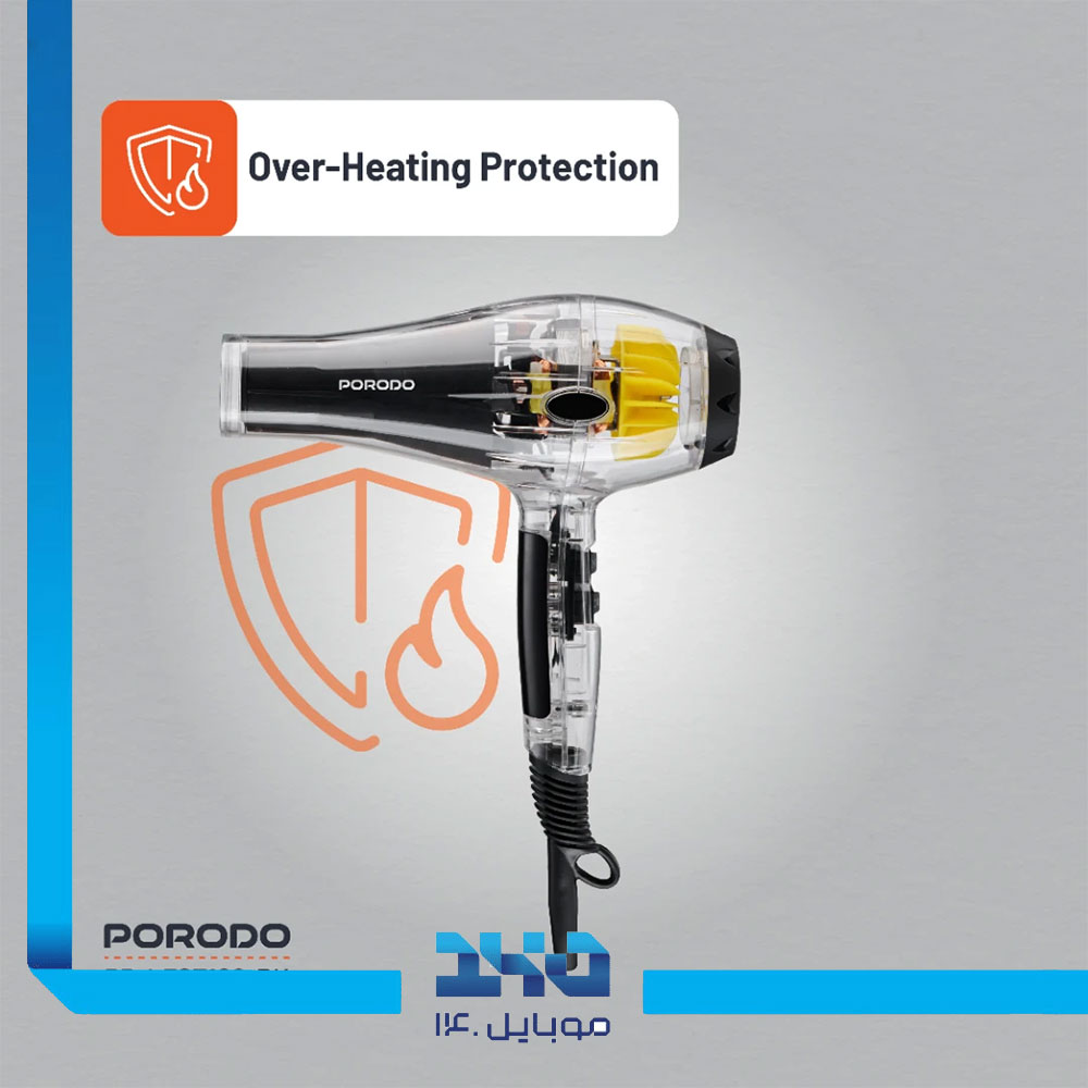 سشوار پرودو مدل Crystal Shell