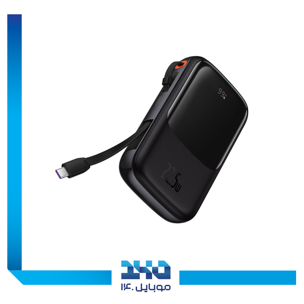 پاوربانک بیسوس 10000 mAh مدل Qpow2-22.5w