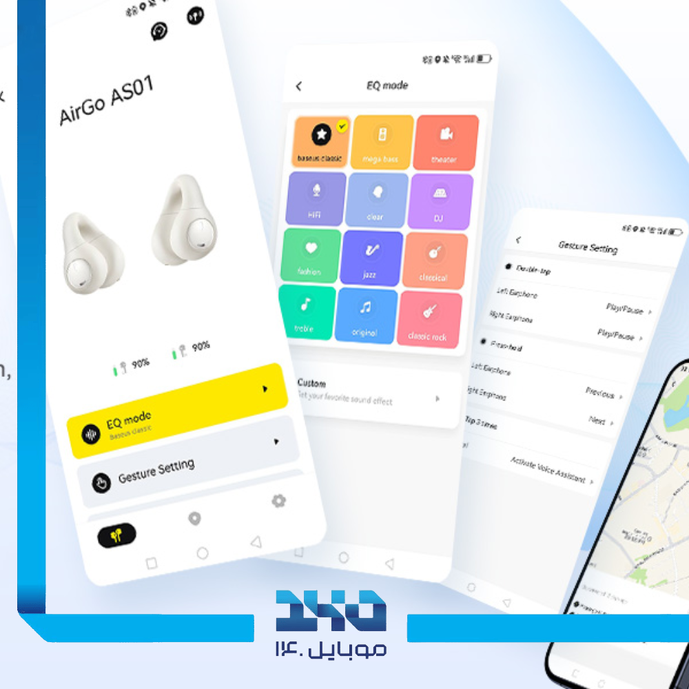 هندزفری بی سیم بیسوس مدل AirGo AS01