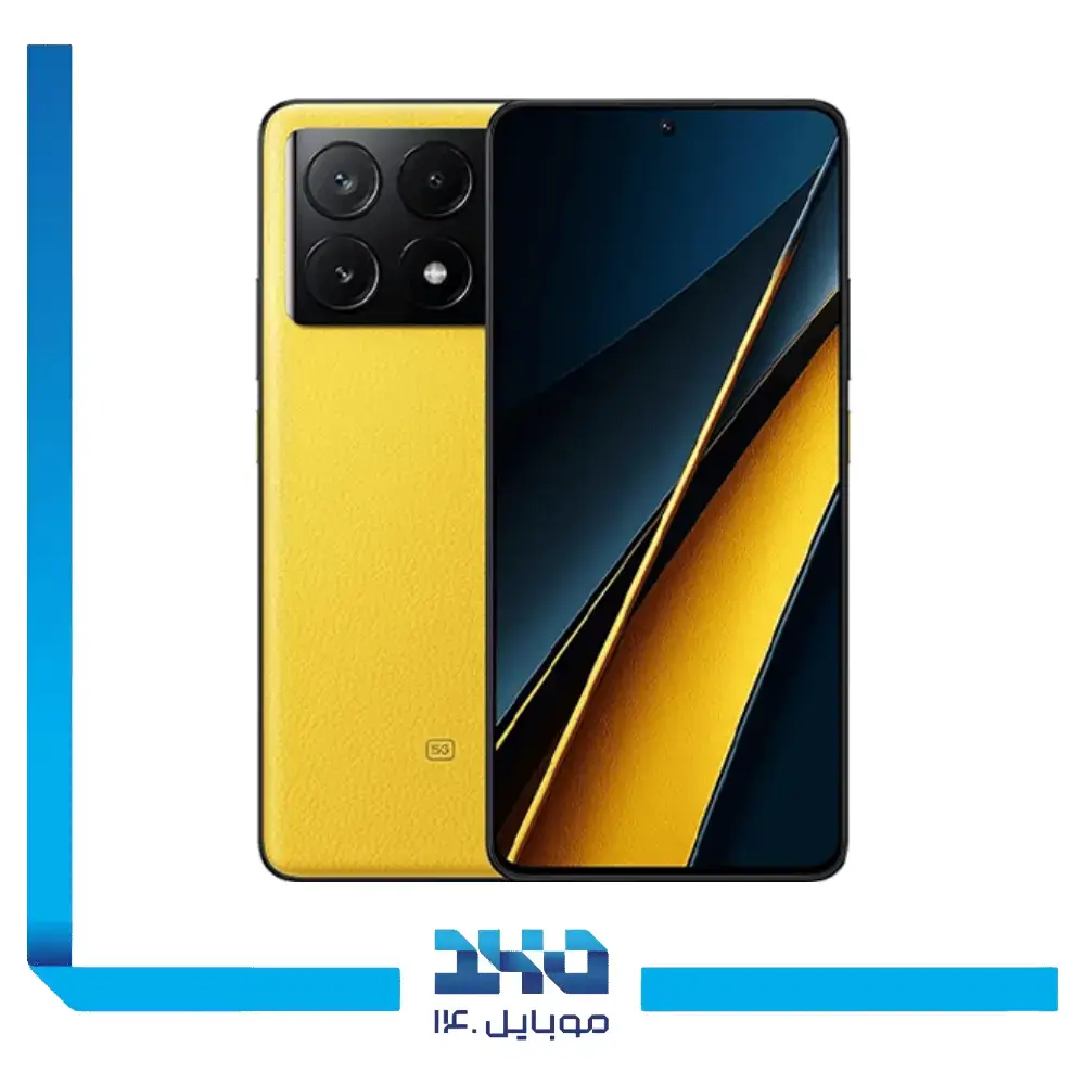 گوشی موبایل شیائومی مدل Poco X6 Pro ظرفیت 256 گیگابایت رم 12 گیگابایت | 5G