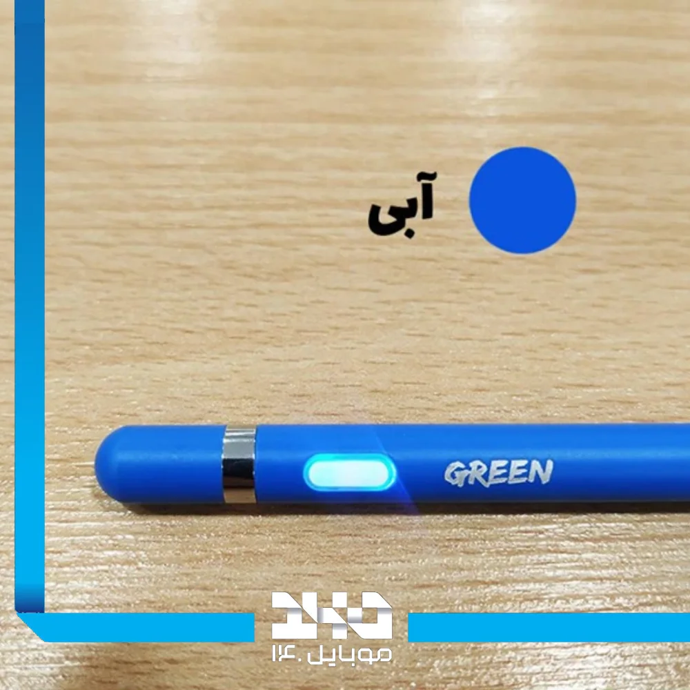 قلم لمسی گرین لاین مدل (Universal Touch Pen) با باتری 100mAh و نوک 1.45 میلیمتر