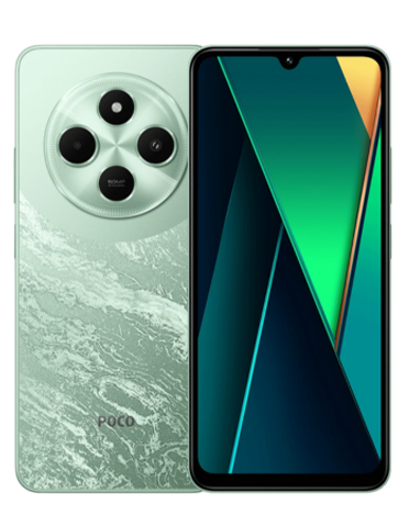 گوشی موبایل شیائومی مدل Poco C75 ظرفیت 128 گیگابایت رم 6 گیگابایت (جعبه کوچک، بدون آداپتور)