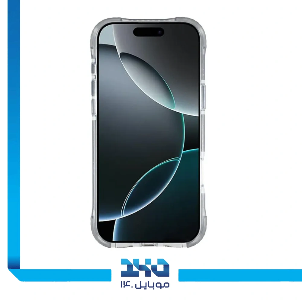 قاب گوشی آیفون 17 پرو مکس جیتک مدل NEXO ARMOR شفاف