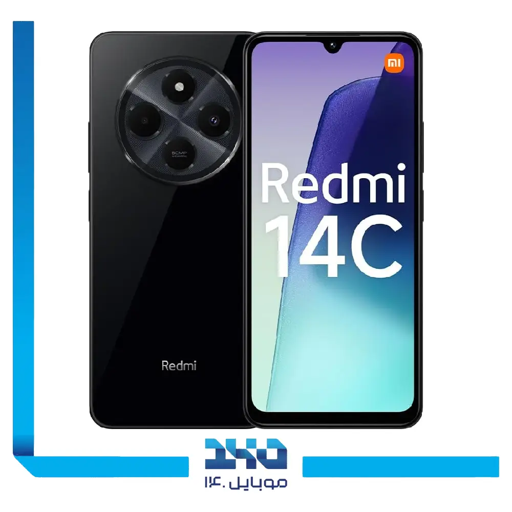 گوشی موبایل شیائومی مدل Redmi 14C ظرفیت 128 گیگابایت رم 6 گیگابایت
